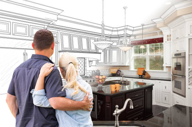 Professional Kitchen Remodeling technician working in Kingston, NJ